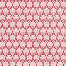 Dollhouse Miniature Wallpaper: Ottoman-Red